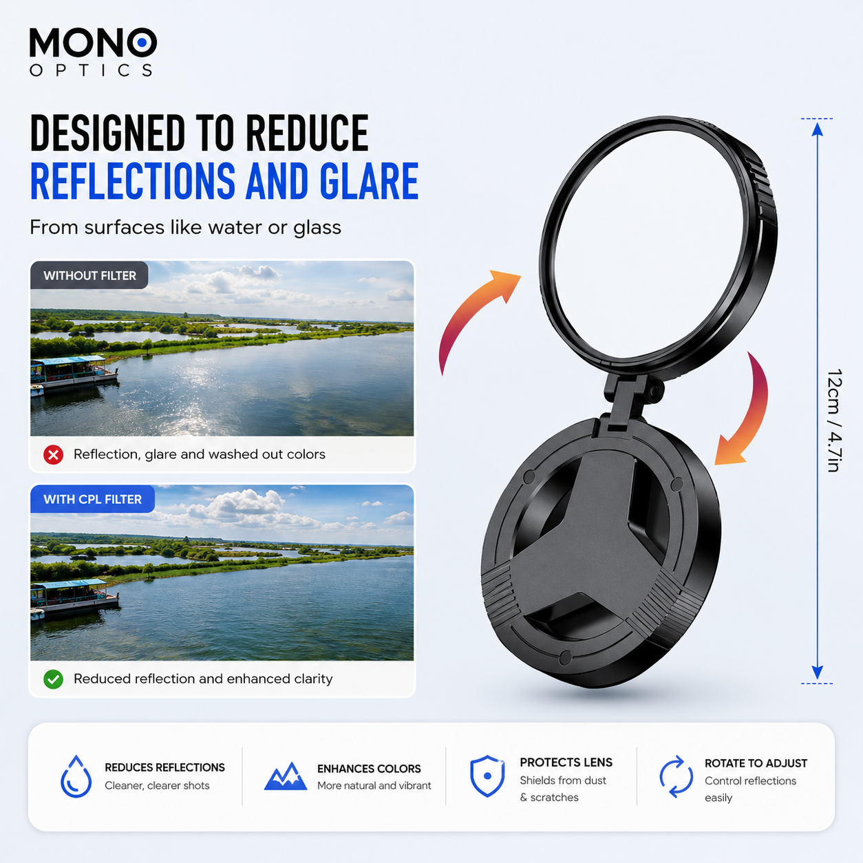 MONO™ Vision Pro| See Beyond Reflections