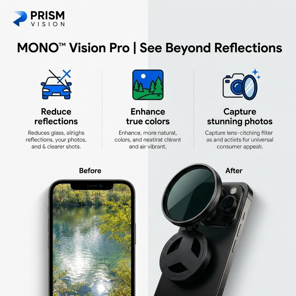 MONO™ Vision Pro| See Beyond Reflections